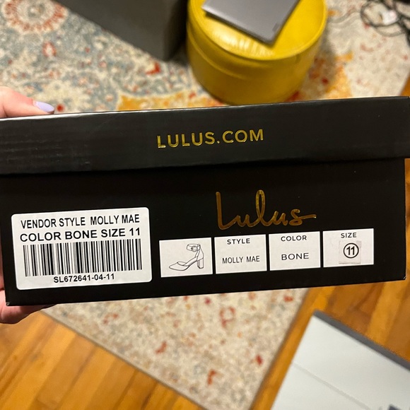 Lulus Bone Pointed Toe Heel - Picture 4 of 4